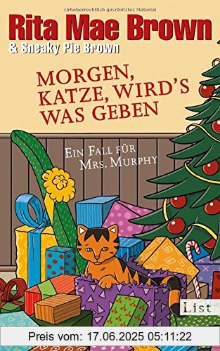 Binding : Gebundene Ausgabe, Label : List Hardcover, Publisher : List Hardcover, medium : Gebundene Ausgabe, numberOfPages : 272, publicationDate : 2016-10-14, authors : Brown, Rita Mae, Brown, Sneaky Pie, translators : Margarete Längsfeld, languages : german, ISBN : 3471351418