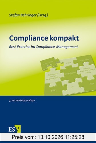 Compliance kompakt: Best Practice im Compliance-Management