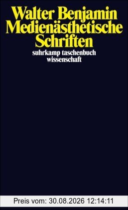Medienästhetische Schriften (suhrkamp taschenbuch wissenschaft)