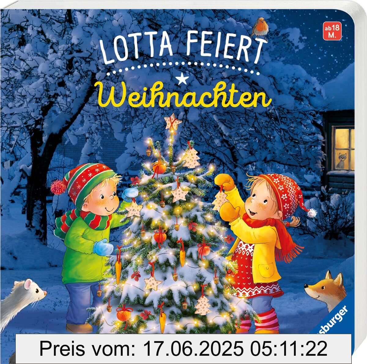 Binding : board_book, Edition : 1, Label : Lotta feiert Weihnachten, medium : board_book, numberOfPages : 16, publicationDate : 2024-07-01, languages : german, ISBN : 3473419222