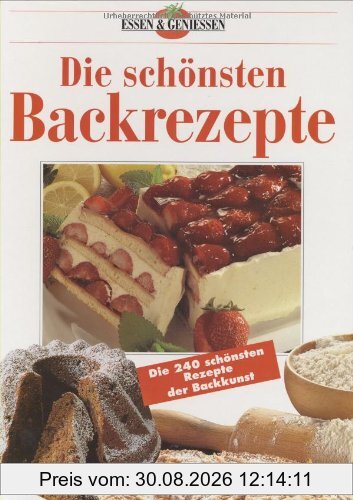 Die schönsten Backrezepte
