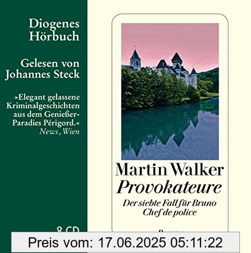 Binding : Audio CD, Edition : 1, Label : Diogenes, Publisher : Diogenes, Format : Audiobook, medium : Audio CD, publicationDate : 2015-05-20, releaseDate : 2015-05-20, runningTime : 640 minutes, authors : Martin Walker, narrators : Johannes Steck, languages : german, ISBN : 325780363X