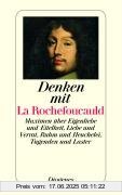 Binding : Broschiert, Edition : 1., Aufl., Label : Diogenes, Publisher : Diogenes, medium : Broschiert, numberOfPages : 111, publicationDate : 2008-02-01, authors : La Rochefoucauld, François duc de, languages : german, ISBN : 3257236816