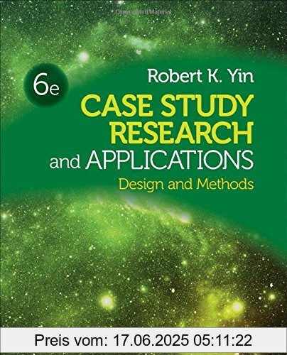 Binding : Taschenbuch, Edition : 6th edition, Label : Sage Publications Ltd., Publisher : Sage Publications Ltd., medium : Taschenbuch, numberOfPages : 432, publicationDate : 2018-01-19, authors : Yin, Robert K., ISBN : 1506336167