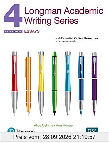 Longman Academic Writing Series 4 SB with Online Resources: Essays, with Essential Online Resources