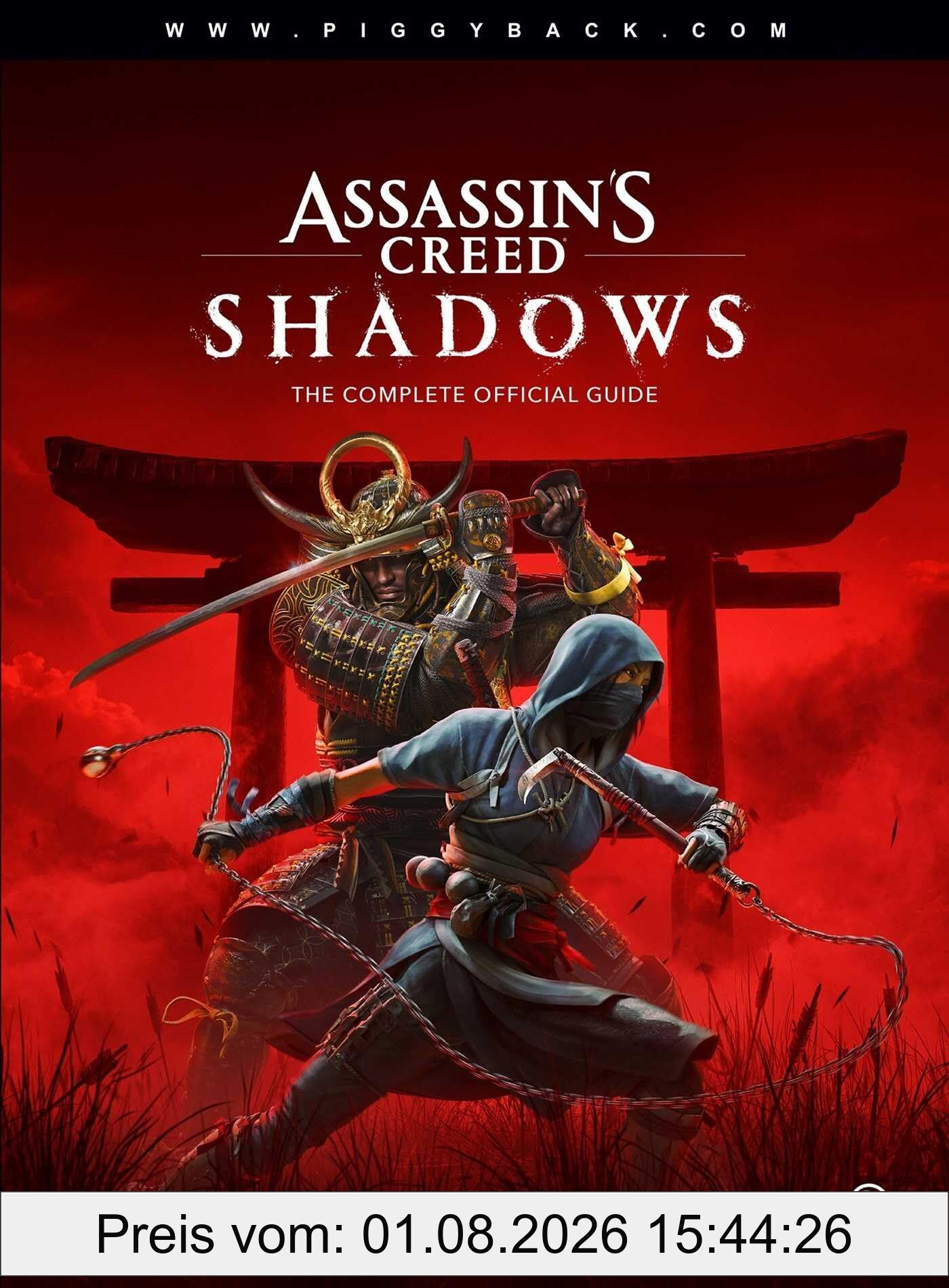 Piggyback Assassin’s Creed Shadows, The Complete Official Guide