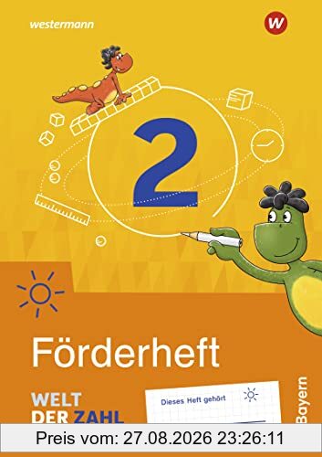Welt der Zahl 2. Förderheft. Für Bayern: Ausgabe 2022