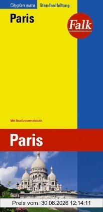 Falk Cityplan Extra Standardfaltung International Paris mit Straßenverzeichnis