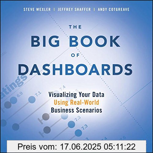 Binding : Taschenbuch, Label : John Wiley & Sons, Publisher : John Wiley & Sons, PackageQuantity : 1, medium : Taschenbuch, numberOfPages : 448, publicationDate : 2017-06-02, authors : Steve Wexler, Jeffrey Shaffer, Andy Cotgreave, languages : english, ISBN : 1119282713