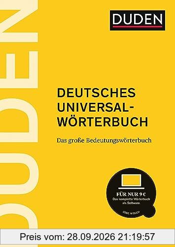 Duden – Deutsches Universalwörterbuch: Das große Bedeutungswörterbuch