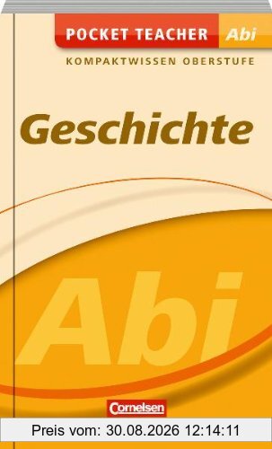 Pocket Teacher Abi Sekundarstufe II Geschichte