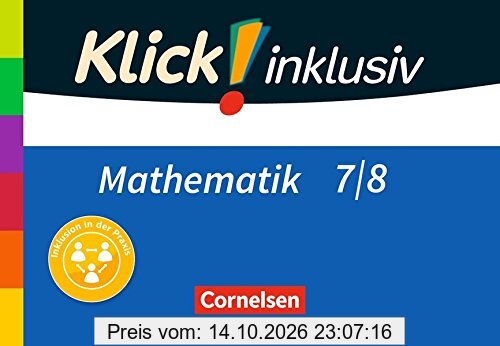 Klick! inklusiv: 7./8. Schuljahr - Arbeitshefte 1-6 im Schuber