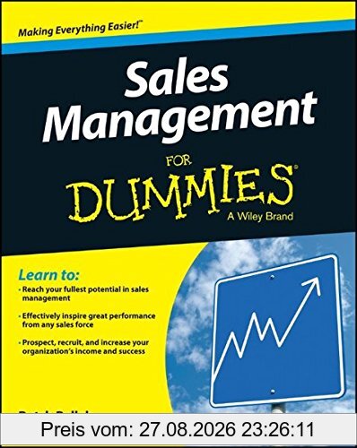 Sales Management For Dummies