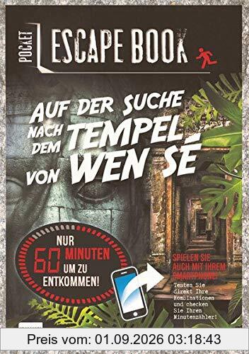 Pocket Escape Book: Auf der Suche nach dem Tempel von WEN SÈ