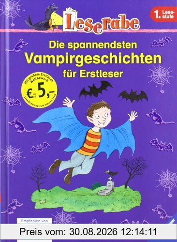 Leserabe - Sonderausgaben: Die spannendsten Vampirgeschichten für Erstleser