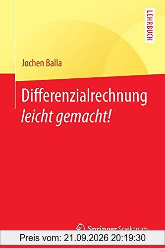 Differenzialrechnung leicht gemacht!