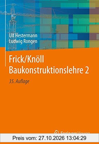 Frick/Knöll Baukonstruktionslehre 2