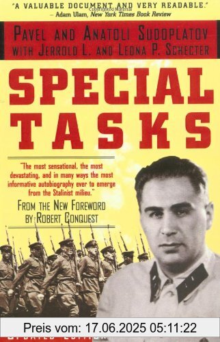 Binding : Taschenbuch, Edition : Updated., Label : Back Bay Books, Publisher : Back Bay Books, NumberOfItems : 1, PackageQuantity : 1, medium : Taschenbuch, numberOfPages : 576, publicationDate : 1995-06-01, authors : Anatoli Sudoplatov, Pavel Sudoplatov, Schecter, Leona P., Schecter, Jerrold L., languages : english, ISBN : 0316821152