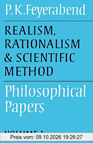 Realism, Rationalism & Scien Method: Philosophical Papers (Philosophical Papers (Cambridge))