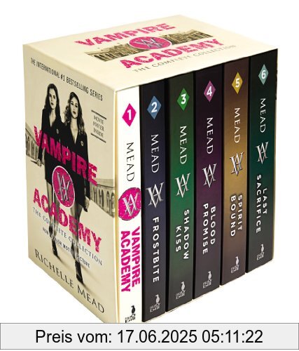 Binding : Taschenbuch, Edition : Box, Label : Razorbill, Publisher : Razorbill, medium : Taschenbuch, numberOfPages : 2784, publicationDate : 2013-12-31, releaseDate : 2013-12-31, authors : Richelle Mead, languages : english, ISBN : 1595147586