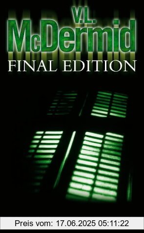 Binding : Taschenbuch, Label : Harper Collins Publishers, Publisher : Harper Collins Publishers, NumberOfItems : 1, medium : Taschenbuch, numberOfPages : 320, publicationDate : 2004-12-06, authors : McDermid, V. L., languages : english, ISBN : 0007191766