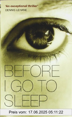 Binding : Taschenbuch, Label : Black Swan, Publisher : Black Swan, medium : Taschenbuch, numberOfPages : 384, publicationDate : 2012-01-05, releaseDate : 2012-01-05, authors : Watson, S. J., languages : english, ISBN : 0552164127