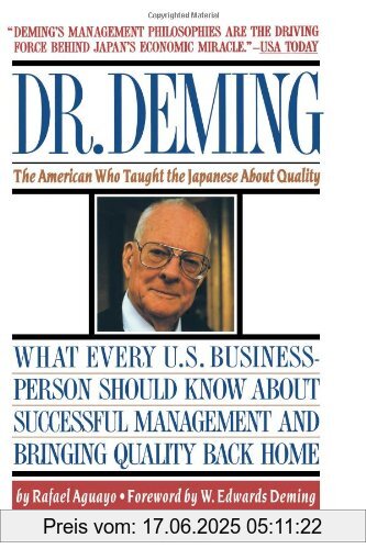 Binding : Taschenbuch, Edition : 1st Fireside Ed, Label : Touchstone, Publisher : Touchstone, NumberOfItems : 1, medium : Taschenbuch, numberOfPages : 304, publicationDate : 1991-09-15, authors : Rafael Aguayo, languages : english, ISBN : 0671746219