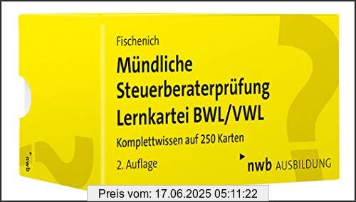 Binding : Broschüre, Edition : 2., überarbeitete, Label : NWB Verlag, Publisher : NWB Verlag, medium : Sonstige Einbände, publicationDate : 2021-02-18, authors : Hugo Fischenich, ISBN : 3482661820