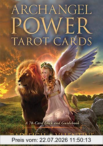 Radleigh Valentine Archangel Power Tarot Cards, A 78-Card Deck And Guidebook