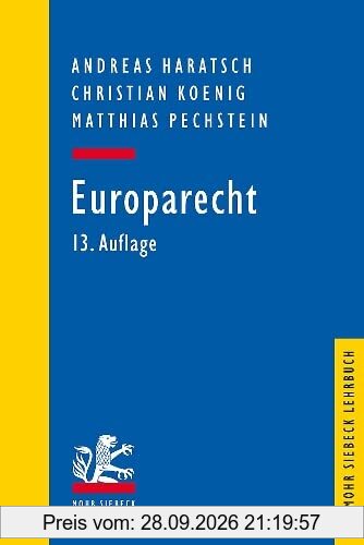 Europarecht (Mohr Lehrbuch)