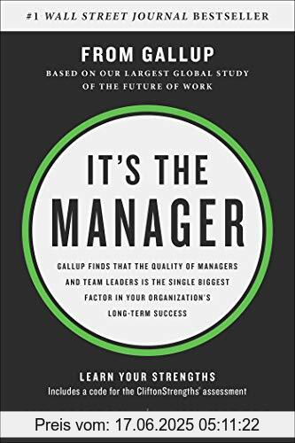 Binding : Gebundene Ausgabe, Label : Gallup Press, Publisher : Gallup Press, PackageQuantity : 1, medium : Gebundene Ausgabe, numberOfPages : 448, publicationDate : 2019-05-07, releaseDate : 2019-05-07, authors : Jim Clifton, Jim Harter, ISBN : 1595622241