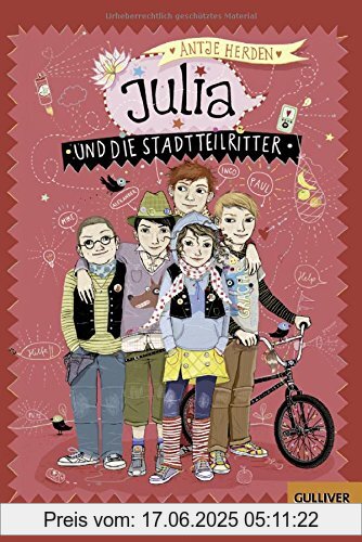 Binding : Taschenbuch, Edition : 1, Label : Gulliver von Beltz & Gelberg, Publisher : Gulliver von Beltz & Gelberg, medium : Taschenbuch, numberOfPages : 179, publicationDate : 2016-07-11, authors : Antje Herden, languages : german, ISBN : 3407747241