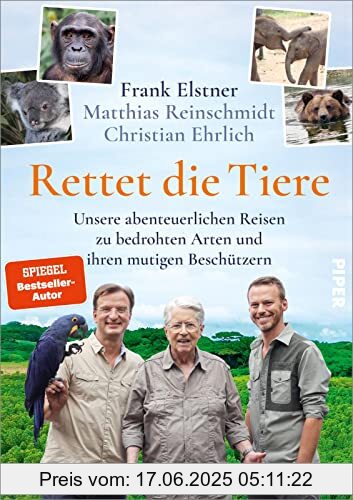 Binding : Gebundene Ausgabe, Edition : 1., Label : Piper, Publisher : Piper, medium : Gebundene Ausgabe, numberOfPages : 224, publicationDate : 2023-03-30, releaseDate : 2023-03-30, authors : Frank Elstner, Matthias Reinschmidt, Christian Ehrlich, ISBN : 3492071724