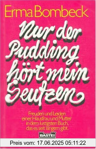 Binding : Taschenbuch, Edition : 33., Aufl., Label : Bastei Lübbe, Publisher : Bastei Lübbe, NumberOfItems : 1, PackageQuantity : 1, medium : Taschenbuch, publicationDate : 1981-02-23, authors : Erma Bombeck, languages : german, ISBN : 3404111591