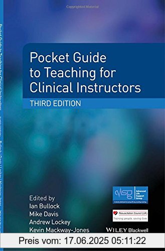 Binding : Taschenbuch, Edition : 3rd edition., Label : Wiley John + Sons, Publisher : Wiley John + Sons, medium : Taschenbuch, numberOfPages : 104, publicationDate : 2015-08-14, publishers : Ian Bullock, Andrew Lockey, Kevin Mackway-Jones, languages : english, ISBN : 1118860071