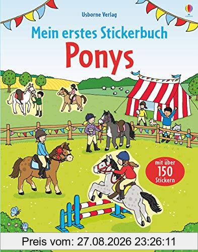Mein erstes Stickerbuch: Ponys