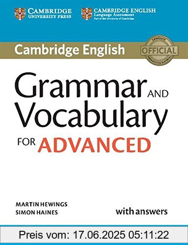 Binding : Taschenbuch, Edition : 1, Label : Cambridge University Press, Publisher : Cambridge University Press, medium : Taschenbuch, numberOfPages : 278, publicationDate : 2015-02-19, authors : Martin Hewings, Simon Haines, languages : english, ISBN : 1107481112