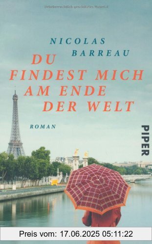 Binding : Taschenbuch, Edition : 12, Label : Piper Taschenbuch, Publisher : Piper Taschenbuch, NumberOfItems : 1, medium : Taschenbuch, numberOfPages : 272, publicationDate : 2010-07-01, authors : Nicolas Barreau, translators : Sophie Scherrer, languages : german, ISBN : 3492257755