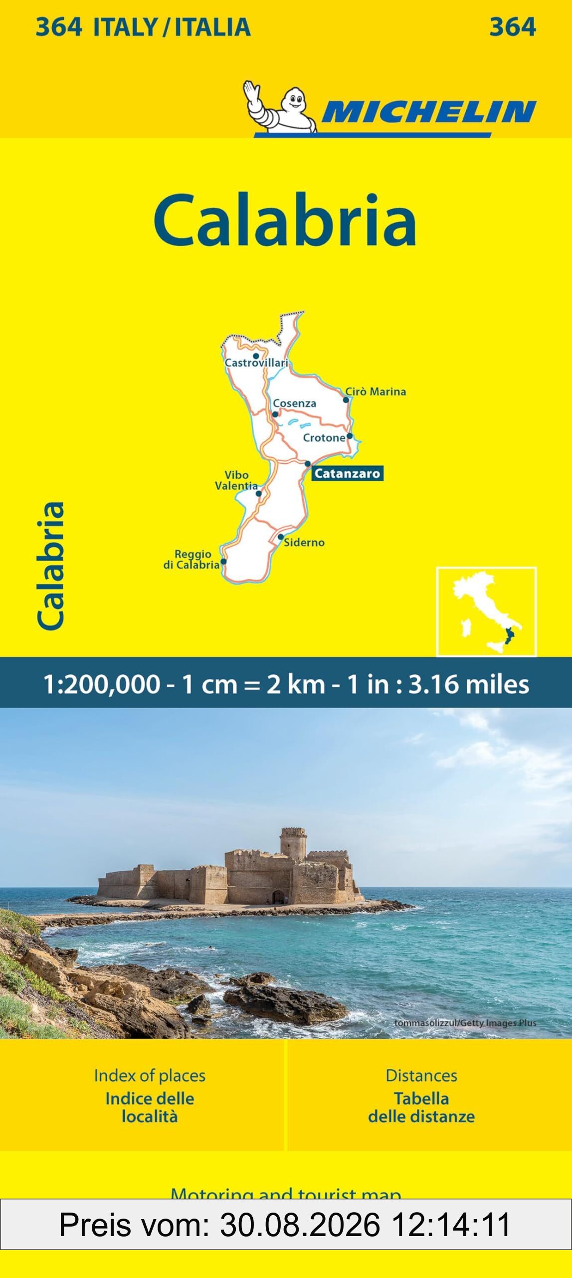 Michelin Kalabrien (Carte locali)
