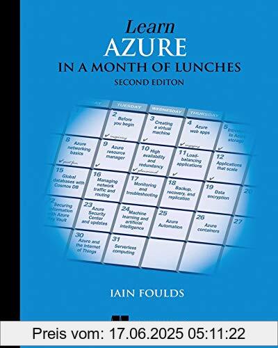 Brand : Manning Publications, Binding : Taschenbuch, Edition : 2 ed, Label : Manning Publications, Publisher : Manning Publications, medium : Taschenbuch, numberOfPages : 368, publicationDate : 2020-10-06, releaseDate : 2020-10-06, authors : Foulds Iain, ISBN : 1617297623