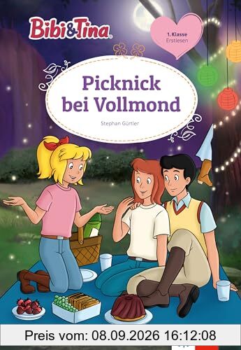 Bibi un Tina Picknick bei Vollmond: Erstlesen 1. Klasse, ab 6 Jahren (Bibi und Tina)