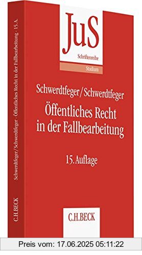 Binding : Taschenbuch, Edition : 15., neu bearbeitete, Label : C.H.Beck, Publisher : C.H.Beck, medium : Taschenbuch, numberOfPages : 394, publicationDate : 2018-05-28, authors : Gunther Schwerdtfeger, Angela Schwerdtfeger, ISBN : 3406718922