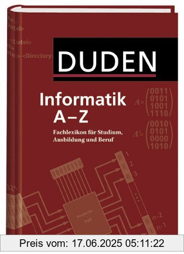 Binding : Gebundene Ausgabe, Edition : 4., überarb. u. aktualis. Aufl., Label : Bibliographisches Institut, Mannheim, Publisher : Bibliographisches Institut, Mannheim, medium : Gebundene Ausgabe, numberOfPages : 767, publicationDate : 2006-02-16, authors : Volker Claus, Andreas Schwill, languages : german, ISBN : 3411052341