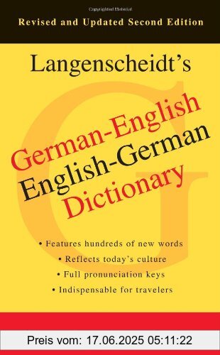 Binding : Taschenbuch, Edition : 00002, Label : Pocket Books, Publisher : Pocket Books, NumberOfItems : 1, PackageQuantity : 1, medium : Taschenbuch, numberOfPages : 672, publicationDate : 2009-05-26, authors : Langenscheidt editorial staff, languages : english, ISBN : 1439141665