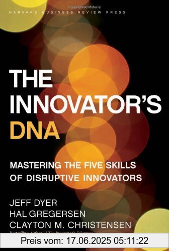 Binding : Gebundene Ausgabe, Label : Harvard Business Review Press, Publisher : Harvard Business Review Press, NumberOfItems : 1, medium : Gebundene Ausgabe, numberOfPages : 295, publicationDate : 2011-07-01, authors : Jeff Dyer, Hal Gregersen, Christensen, Clayton M., languages : english, ISBN : 1422134814
