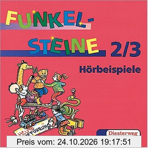 Funkelsteine. Fächerübergreifendes Gestalten im Zusammenspiel von Musik, Kunst und Bewegung: 2 CDs zum 2. und 3. Schuljahr
