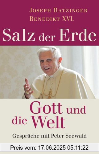 Binding : Gebundene Ausgabe, Edition : Sonderausgabe, Label : Dva, Publisher : Dva, medium : Gebundene Ausgabe, numberOfPages : 704, publicationDate : 2006-08-14, authors : Benedikt XVI., Joseph Ratzinger, Peter Seewald, languages : german, ISBN : 3421042411