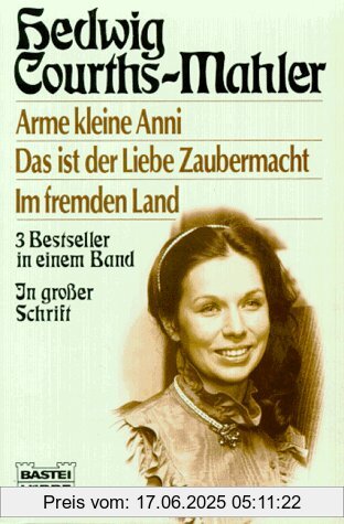 Binding : Taschenbuch, Label : Bastei Lübbe, Publisher : Bastei Lübbe, medium : Taschenbuch, numberOfPages : 749, publicationDate : 1993-01-01, authors : Hedwig Courths-Mahler, languages : german, ISBN : 3404119592