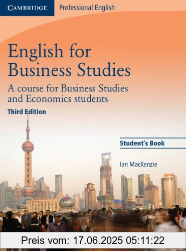 Binding : Taschenbuch, Edition : Student Guide., Label : Cambridge Univ Pr, Publisher : Cambridge Univ Pr, medium : Taschenbuch, numberOfPages : 191, publicationDate : 2010-04-01, authors : Ian Mackenzie, languages : english, ISBN : 0521743419
