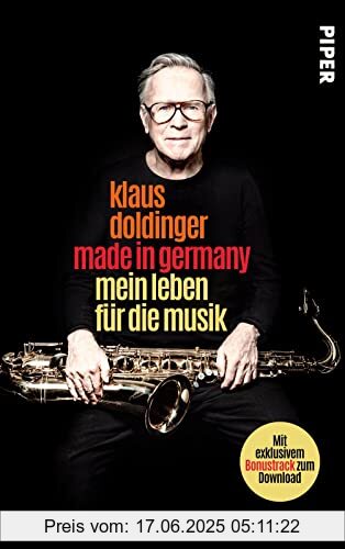 Binding : Gebundene Ausgabe, Edition : 1., Label : Piper, Publisher : Piper, medium : Gebundene Ausgabe, numberOfPages : 320, publicationDate : 2022-09-01, releaseDate : 2022-09-01, authors : Klaus Doldinger, Nicolas Doldinger, Torsten Groß, ISBN : 3492071244